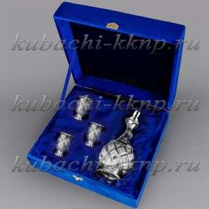 Серебряный водочный набор на троих  Серебряный водочный набор на троих