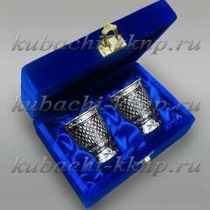 Набор серебряных стопок на 50 мл  Набор серебряных стопок на 50 мл