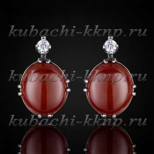 Серьги из серебра 