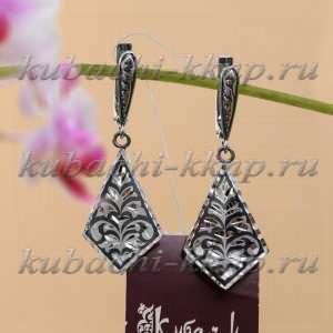 Висячие серьги - Ag-вс-5 Висячие серьги - Ag-вс-5