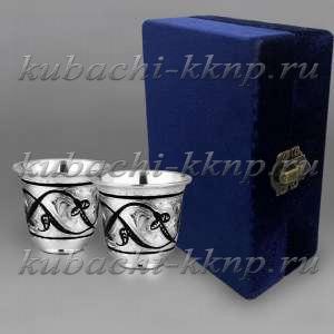 Набор серебряных стопок 