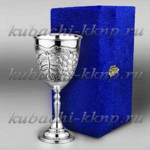 Небольшой серебряный фужер для вина 