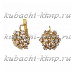 Серьги - с19позол Серьги - с19позол