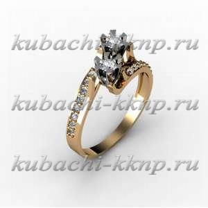 Помолвочное золоте кольцо  Помолвочное золоте кольцо