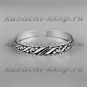 Серебряный браслетик на нежную женскую руку - бр20м Серебряный браслетик на нежную женскую руку - бр20м