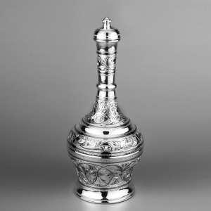 Красивый серебряный графин кубачинских мастеров - гр067