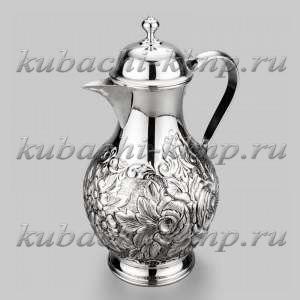 Роскошный серебряный кувшин для воды 