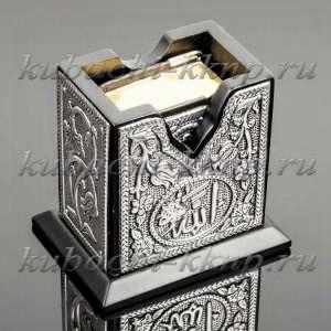 Футляр с коранов в серебре  - Кор011ср