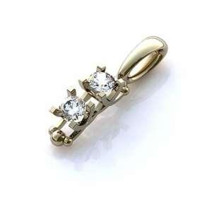 Кулон из золота 585 пробы - Yuv - 107