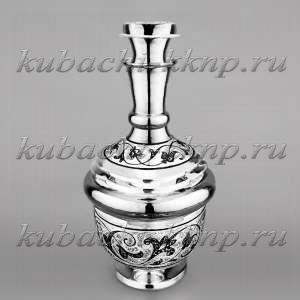 Серебряный водочный  графин, 520 мл - ГР061