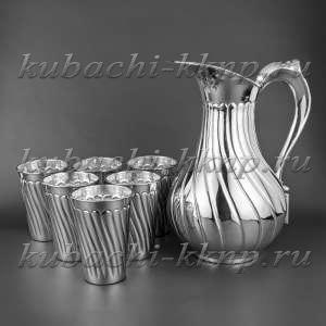 Набор для воды серебряный - ндв06