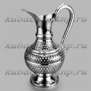 Серебряный кувшин для воды 
