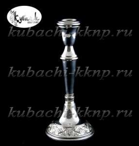 Подсвечник из серебра - пдс0001