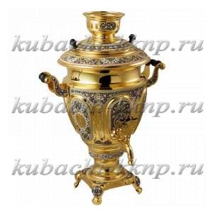 Самовар с эмалью - см006