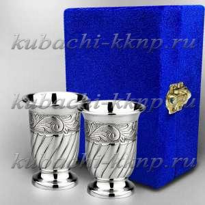 Набор из двух серебряных стопок 