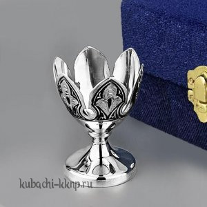 Серебряная подставка для яйца - 420373