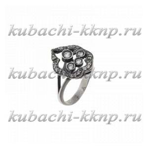 Романтическое серебряное кольцо - Ag-к90