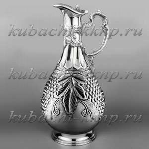 Серебряный кувшин для вина 