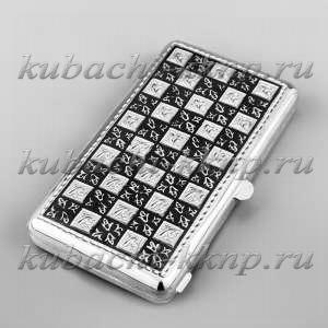 Портсигар из серебра - пдс033у