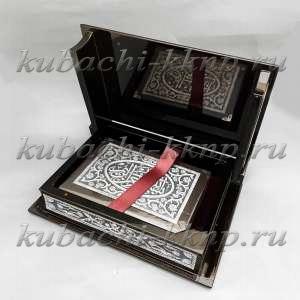 Прекрасный коран в серебе - Кор021бм