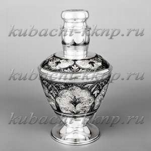 Серебряный графин для питья - гр019