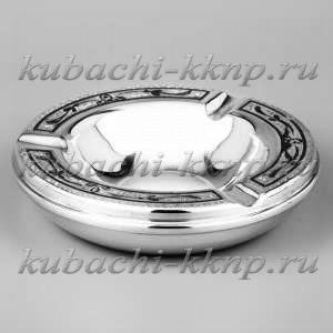 Пепельница серебро - п0003