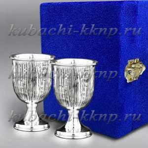 Набор из двух серебряных рюмок 