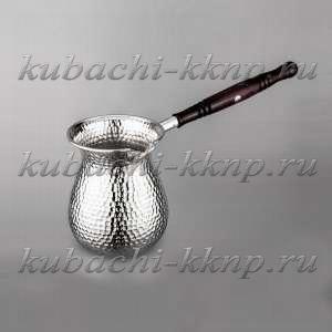 Серебряная турка «Соты» мал - т031