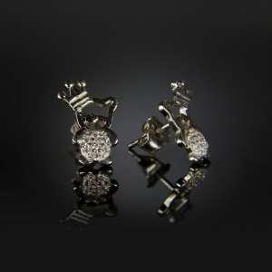 Серебряные пусеты 