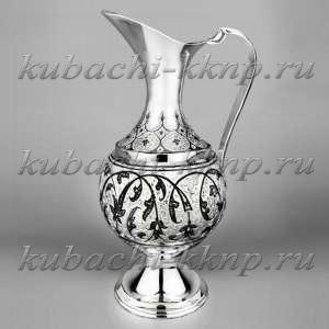 Серебряный кувшин для воды 
