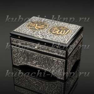 Коран в серебре с серебряным футляром - Кор010