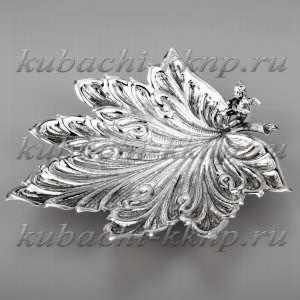 Серебряная конфетница 