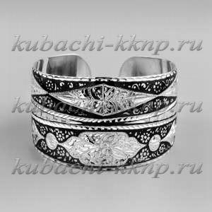Серебряный браслет Кубачи  Серебряный браслет Кубачи