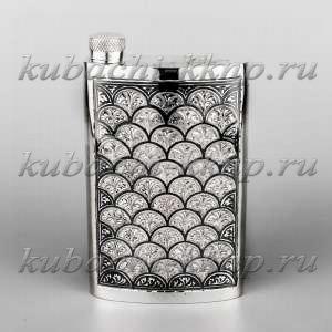 Серебряная фляга «Арка» - фл045