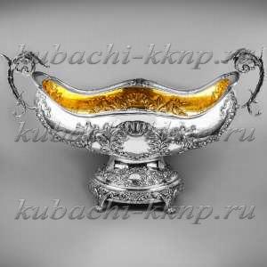 Серебряная ваза  - вз022