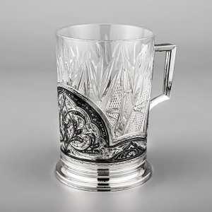 Серебряный подстаканник  - пд069