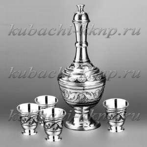 Серебряный набор для водки 