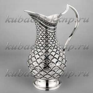 Серебряный кувшин для воды и компота - кв085а