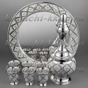 Серебряный набор для водки/коньяка 