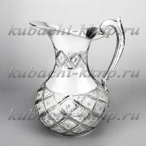 Серебряный кувшин для воды Кубачинский - кв00038