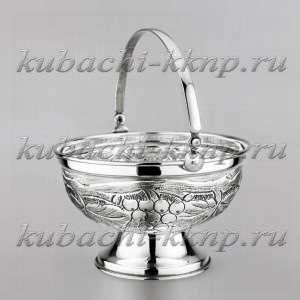 Небольшая конфетница с ручкой 