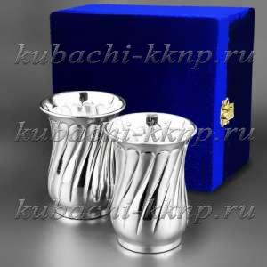 Набор серебряных стаканов 