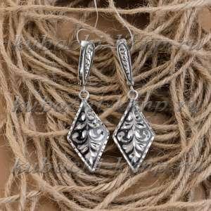 Висячие серьги - Ag-вс-31 Висячие серьги - Ag-вс-31