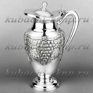 Большой серебряный кувшин 