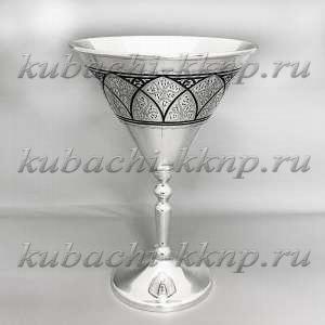 Серебряный бокал для мартини - БК29