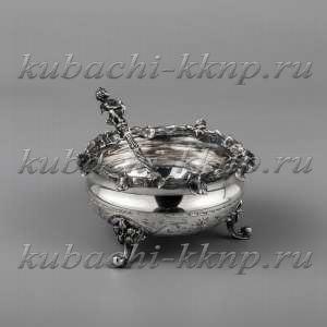 Серебряная солонка с ложкой/перечница - с013 Серебряная солонка с ложкой/перечница - с013