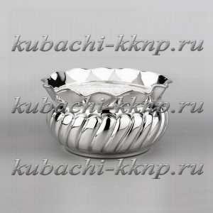 Серебряная конфетница «Волна» - кф165