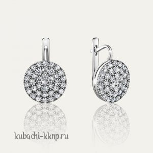 Серьги серебро Кубачи аутентичные - с209