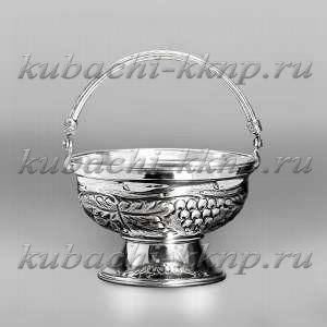 Сахарница корзинка «Виноград» - кф049