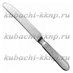 Большой серебряный столовый нож 